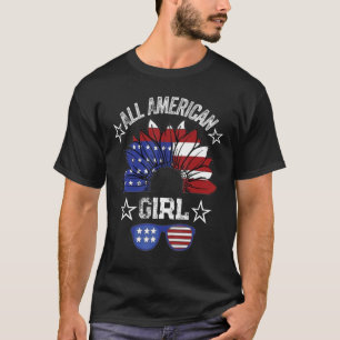 Toda Americana 4 De Julho Camisa Mulheres Voando A