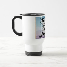 Toda Canção É Uma Nova Jornada caneca de viagem