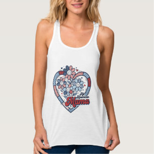 Toda Mãe Americana Desenho de Camisa de Flor Patri