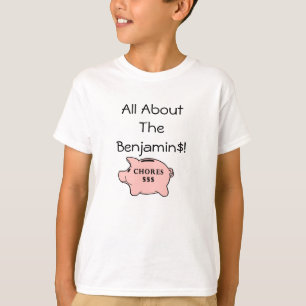 Toda sobre o Benjamins caçoa o t-shirt