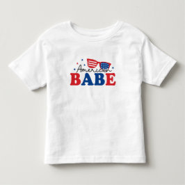 Todas as Americanas Bebês - Camiseta Infantil Patr