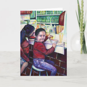 Todas As Boas Garotas Recebem Cartão de Saudação d