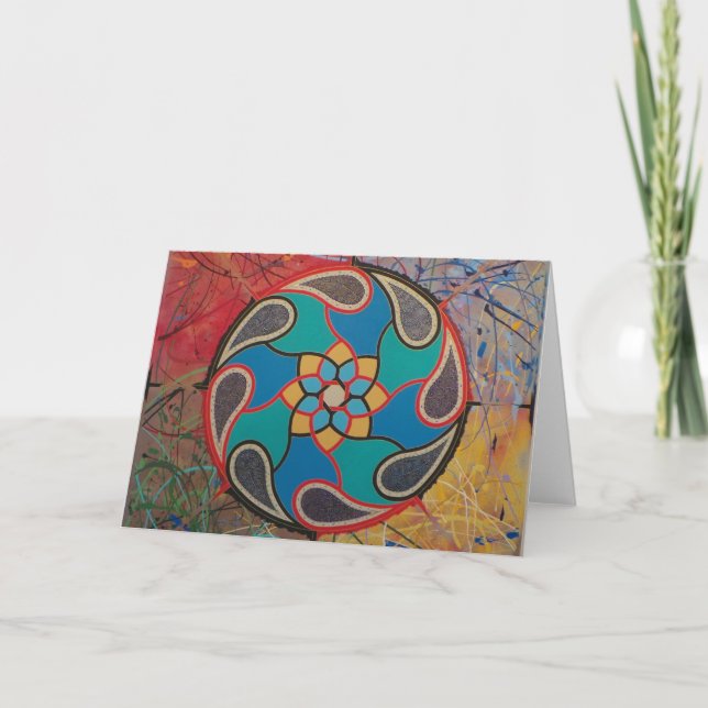 Todas As Coisas Se Separam - Cartão (Frente)