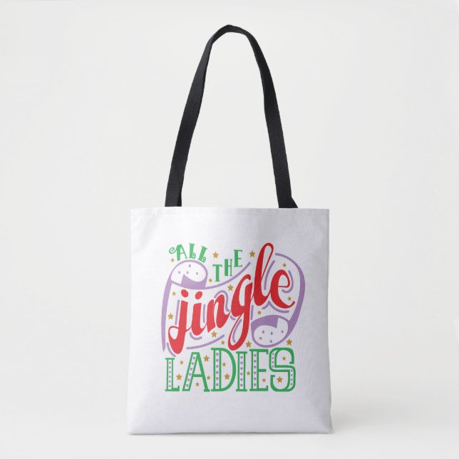 Todas as Damas de Jingle Natal | Tote Bag (Frente)