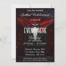 Todas as finalidades | Convite Tuxedo