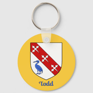 Todd Family Shield Chaveiro
