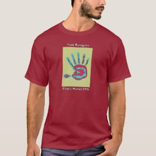 Todd Rundgren Claramente Humano Camiseta Verde