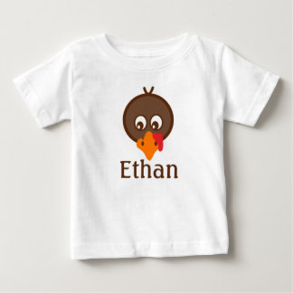Toddler Boy Ação de Graças Camisa do Dia da Turqui