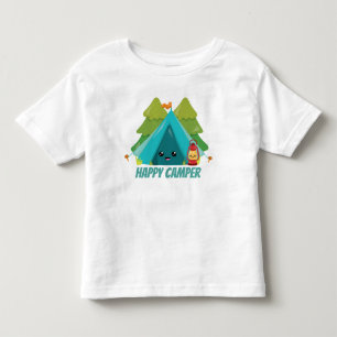 Toddler camiseta feliz e unisex