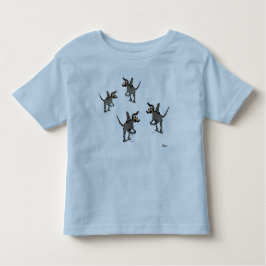 Toddler Fine Jersey T-Shirt King do Dinossaur
