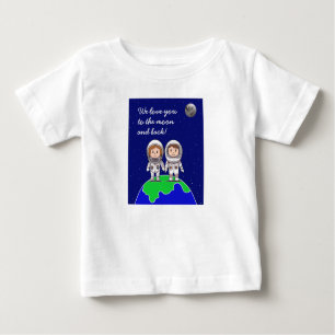 Toddler T-shirt com a mãe e o Pai de Jo Images