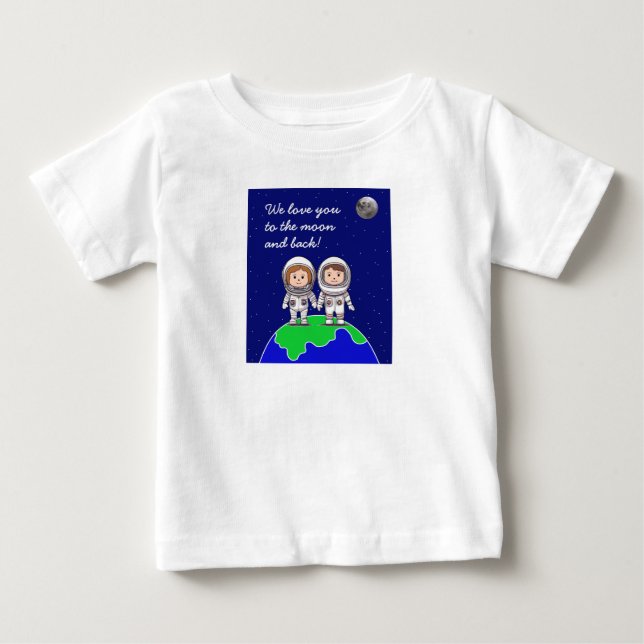 Toddler T-shirt com a mãe e o Pai de Jo Images (Frente)