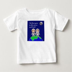 Toddler T-shirt com a mãe e o Pai de Jo Images