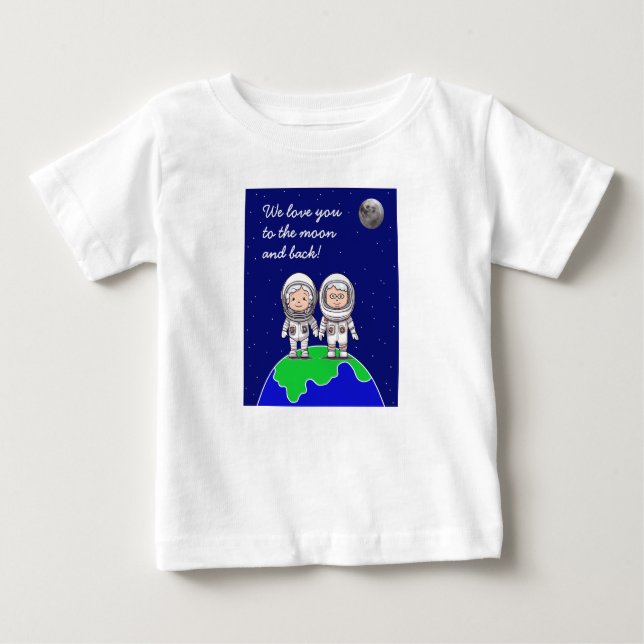 Toddler T-shirt com avós por Jo Images (Frente)