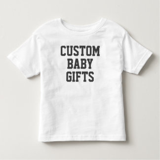 Toddler T-Shirt Personalizado Bebê Oferece Modelo 