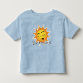 Toddler T-Shirt : Tome uma soneca (azul)
