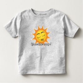 Toddler T-Shirt : Tome uma soneca (cinza)
