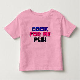 Toddler Tops & T-Shirts Cozinham Para Mim Pls