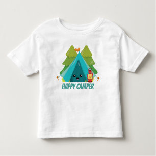 Toddler unisex camper feliz t-shirt