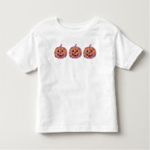 Todler Pumpkin Camisa Floral Pumpkin para Todler
