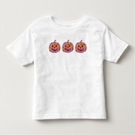 Todler Pumpkin Camisa Floral Pumpkin para Todler