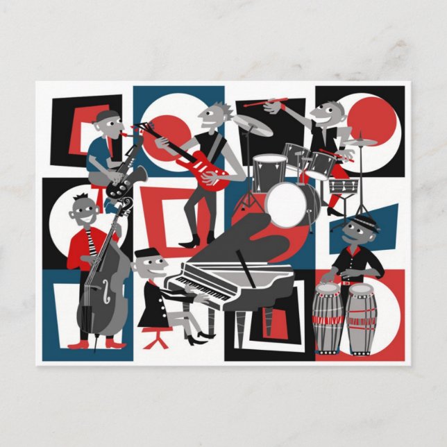 Todo aquele cartão postal Jazz (Frente)