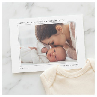 Todo Bom Presente de Cima Foto de Mãe e Bebê