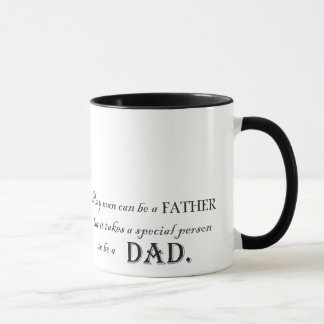 Todo o homem pode ser um pai, mas… caneca especial