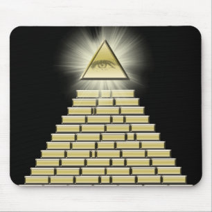 Todo o olho de vista Mousepad