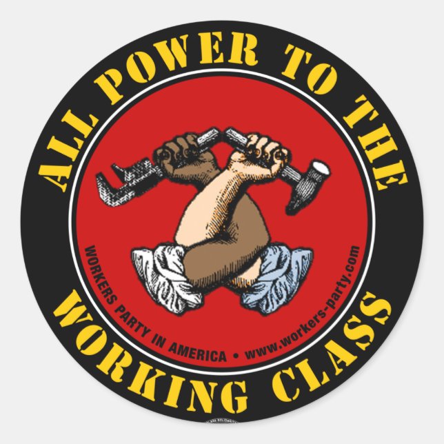 "Todo o poder..." Adesivo (Frente)