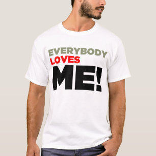 "Todos ama-me!" Camisa - luz