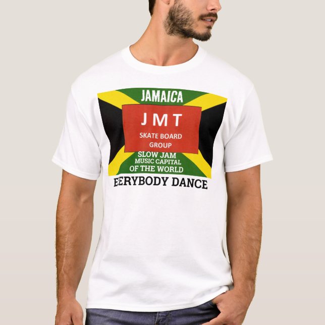 TODOS DANÇAM. Camiseta Básica Masculina JMT (Frente)