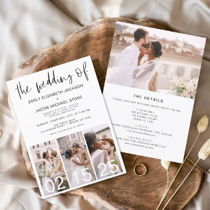 Todos em Um O Casamento de Simples Minimalista