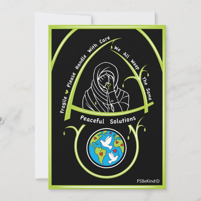 Todos Nós Usamos A Mesma Placa 3_Flat 5x7" (Frente)