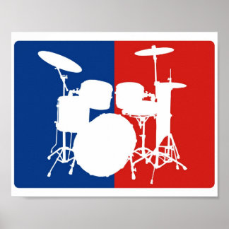 Todos os bateristas americanos - Poster