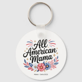 Todos os chaveiros da Mãe Americana