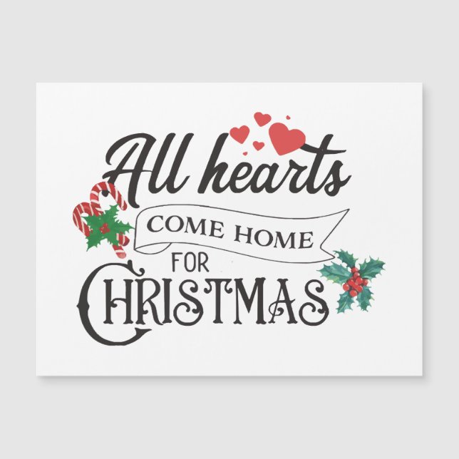 Todos os corações voltam para casa no Natal (Frente)