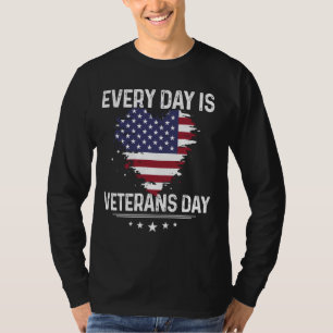 Todos os dias é um dia veterano camisa bandeira am