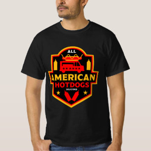 Todos os Hotdog Americanos Foodies T-Shirt