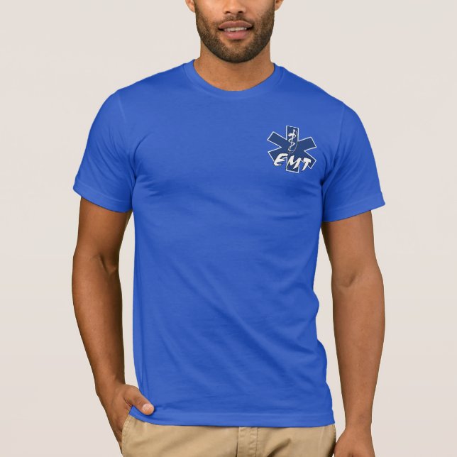 Todos os T-Shirt de serviço ativo EMT (Frente)