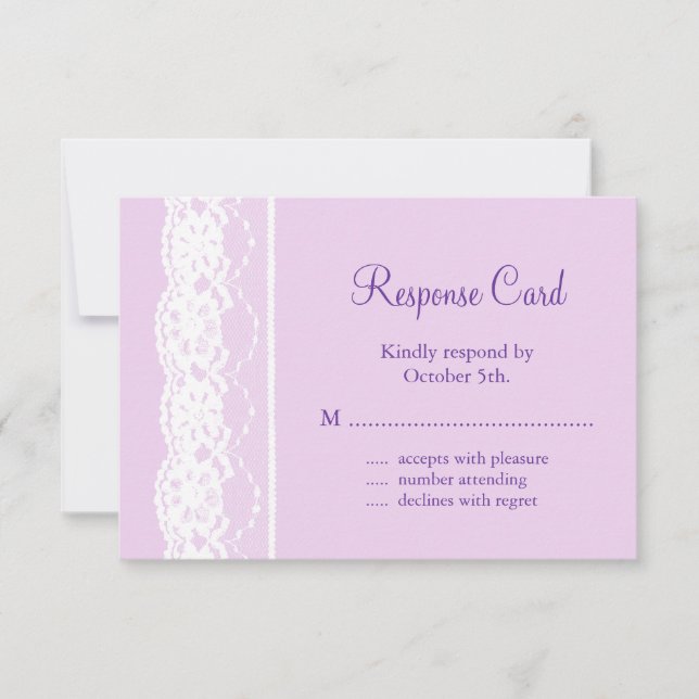 Todos os Vintage French Lace RSVP (lilac) (Frente)