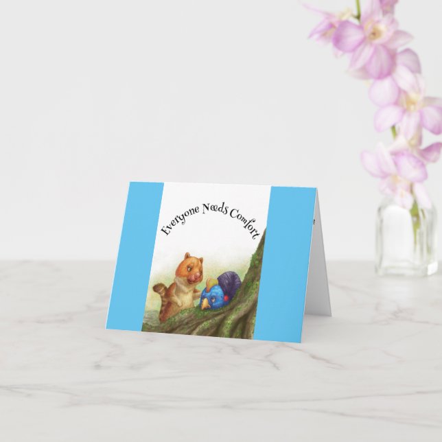 Todos Precisam De Cartão de condolências De Confor (Orquídea)