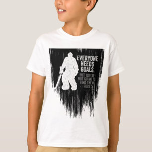 Todos precisam de T-Shirt com objetivos (hóquei)