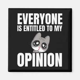 Todos têm direito ao meu íman de opinião