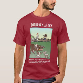 Tofurkey Jerky Maroon Men's T-Shirt