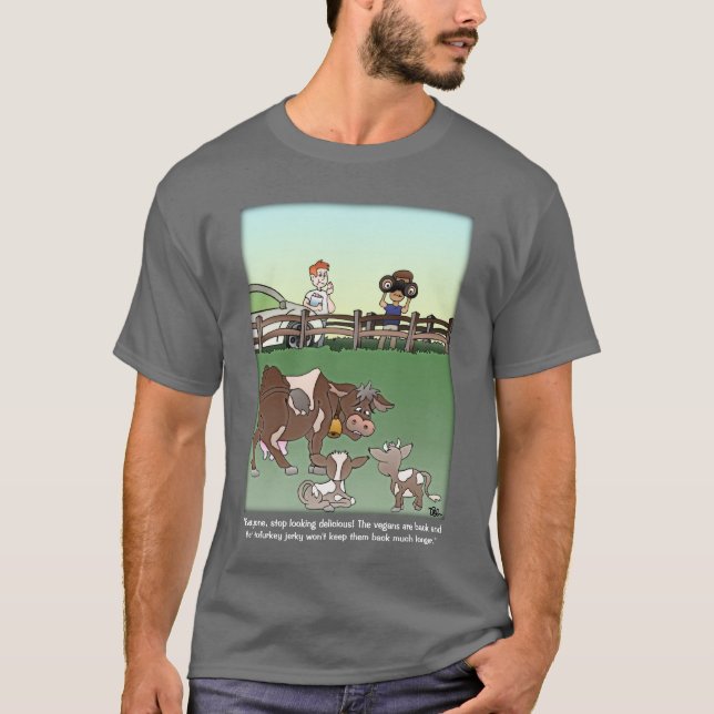 Tofurkey-Jerky Men's T-Shirt (Frente)