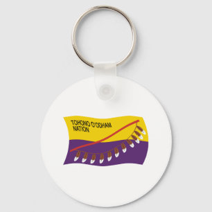 Tohono O'odham Nation Flag Chaveiro