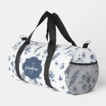 Toile de jouy francesa Monograma Nome Chinoseirie