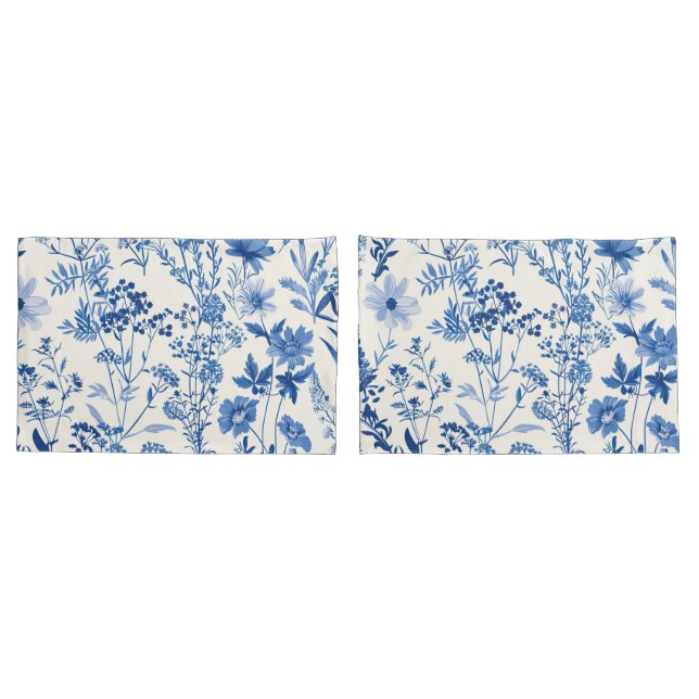 Toile De Jouy Vintage Padrão Floral (Verso - conjunto)