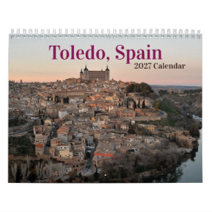 Toledo, Espanha Calendário 2026